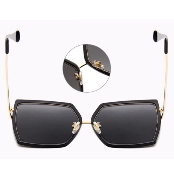 NEW Fashion Square Oversized Sunglasses *NEW* main image 5